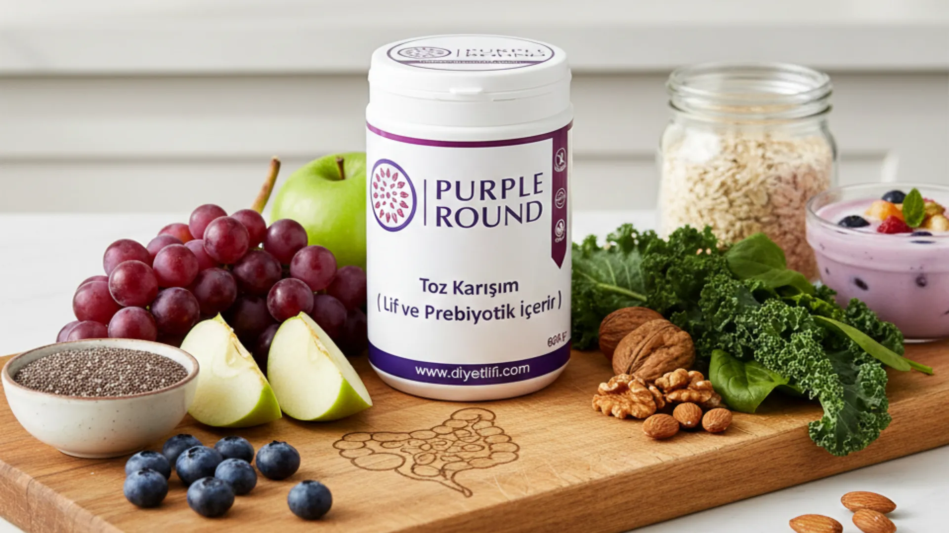 Kabızlık için diyet lifi kullanımı