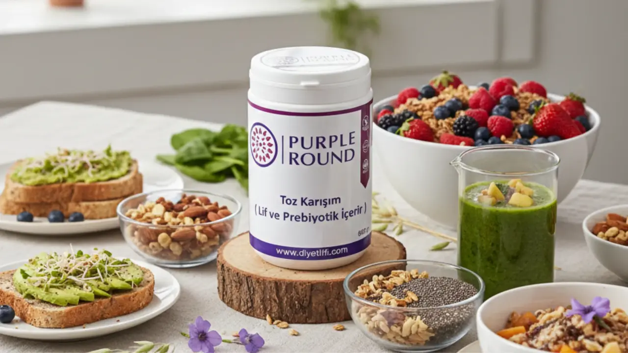 Purple Round Diyet Lifi ile Sağlıklı Yaşamın Anahtarı: Lifli Beslenme Önerileri