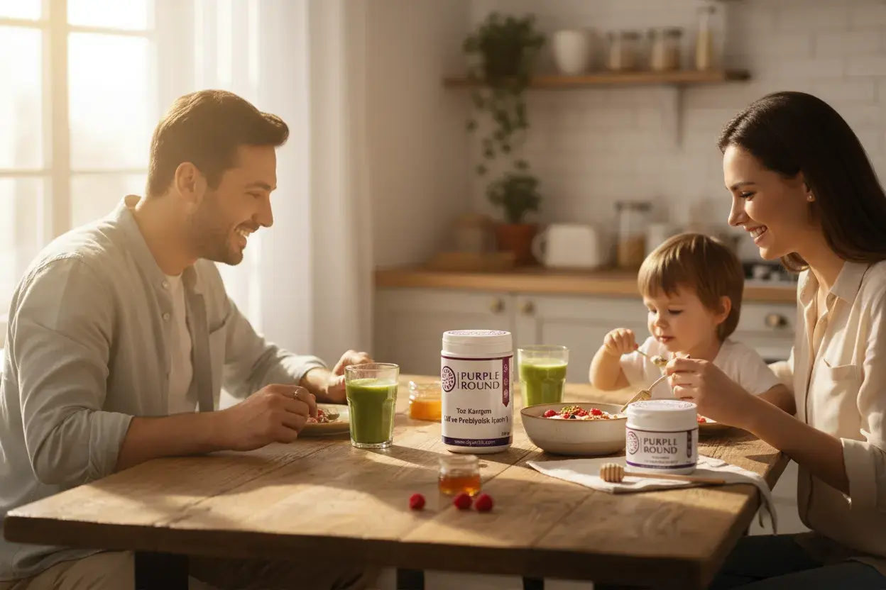 Toz Diyet Lifi Kullanımı: Purple Round Diyet Lifi ile Sağlıklı Yaşamın Anahtarı