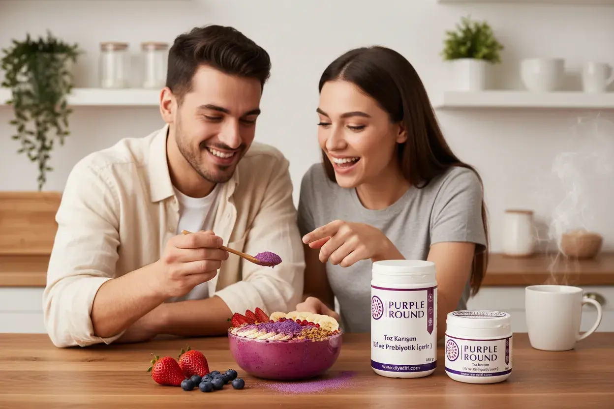 Toz Diyet Lifi Nedir? Purple Round ile Sağlıklı Yaşam!