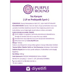 Purple Round Diyet Lifi - 600 gr
